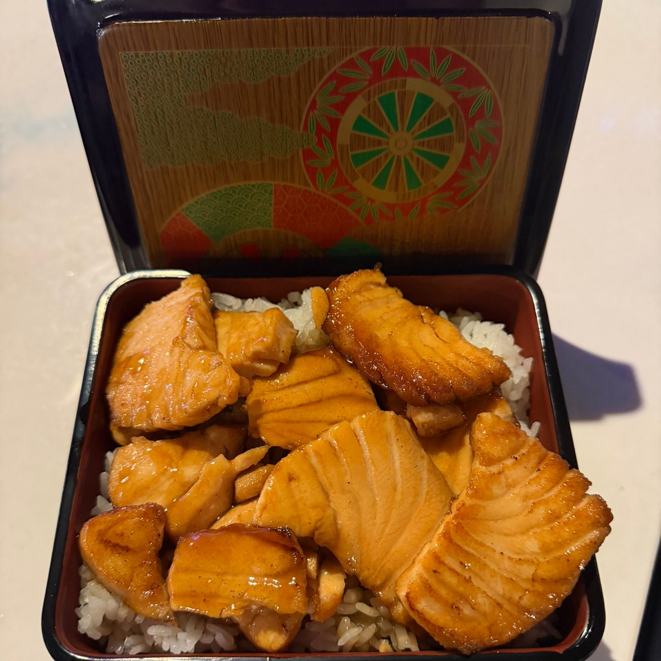Salmon Teriyaki Special.