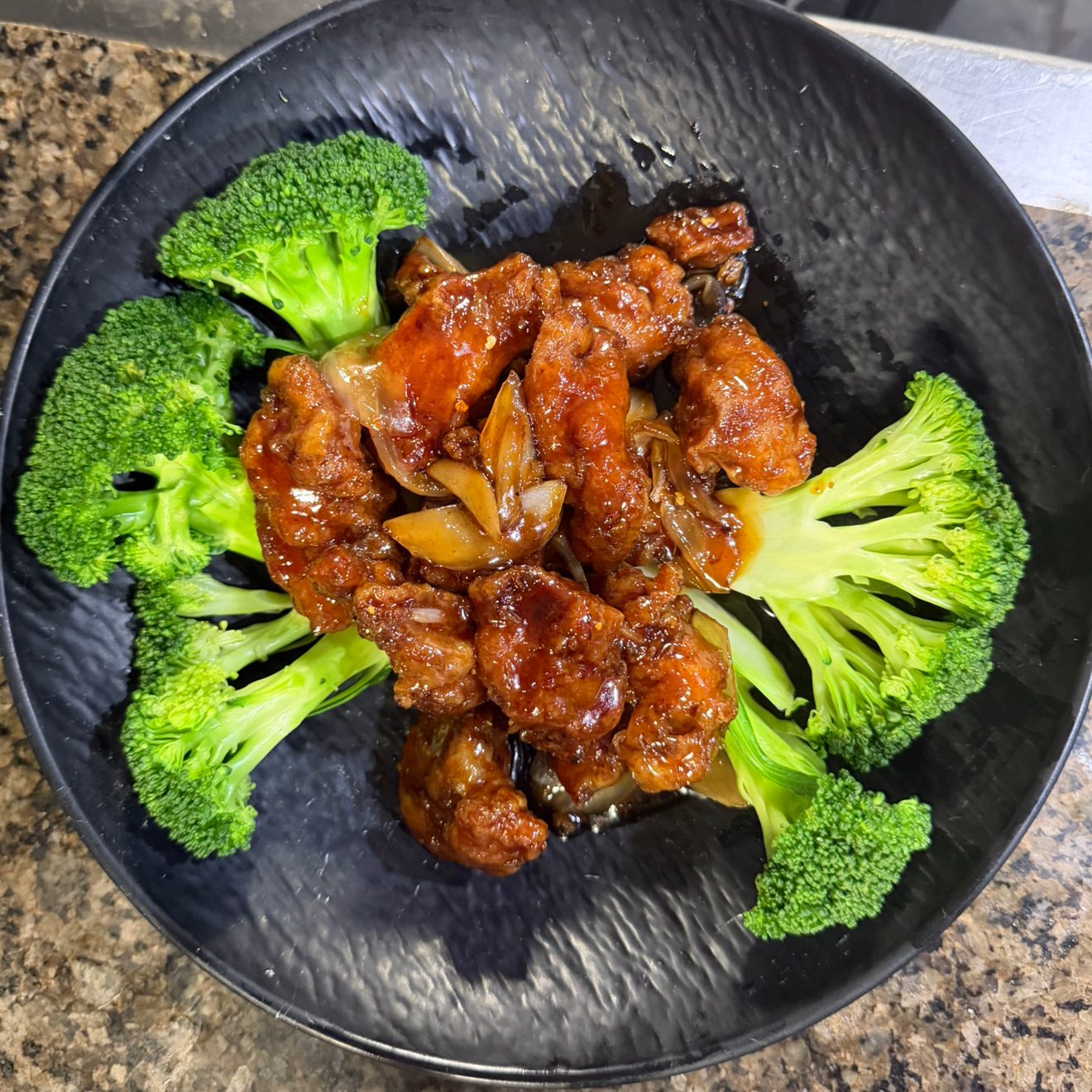 General Tso's Chicken.