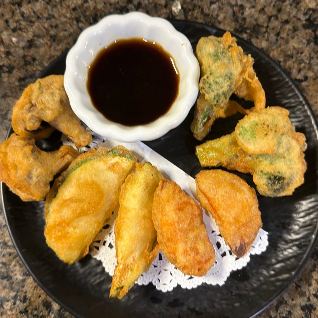 Tempura Vegetables.