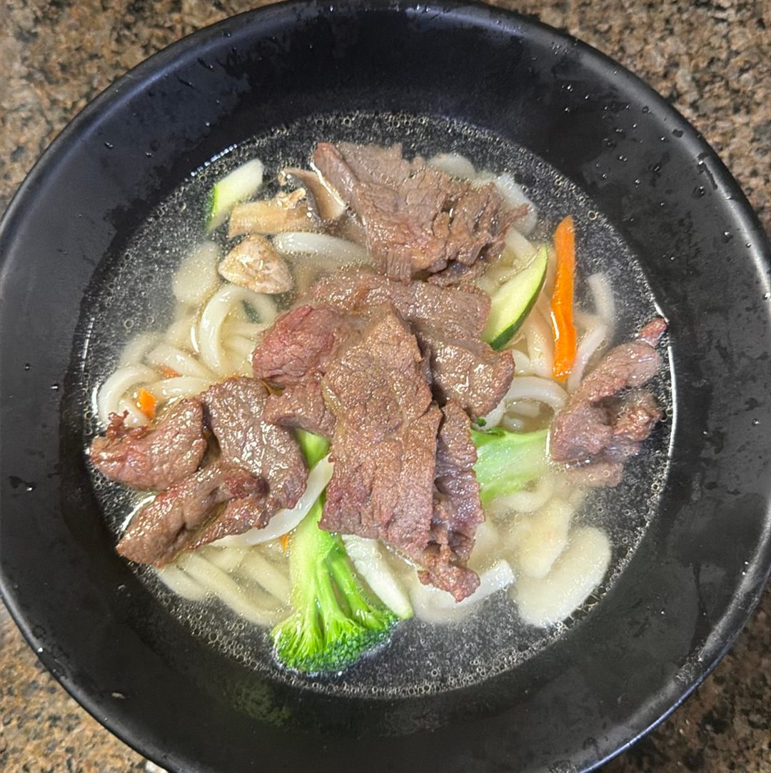 Beef Udon.