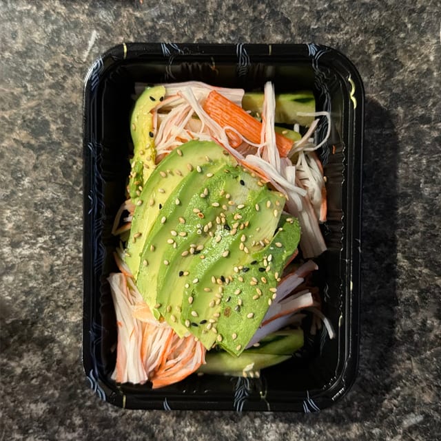 Ebi & Kani-Su Salad.
