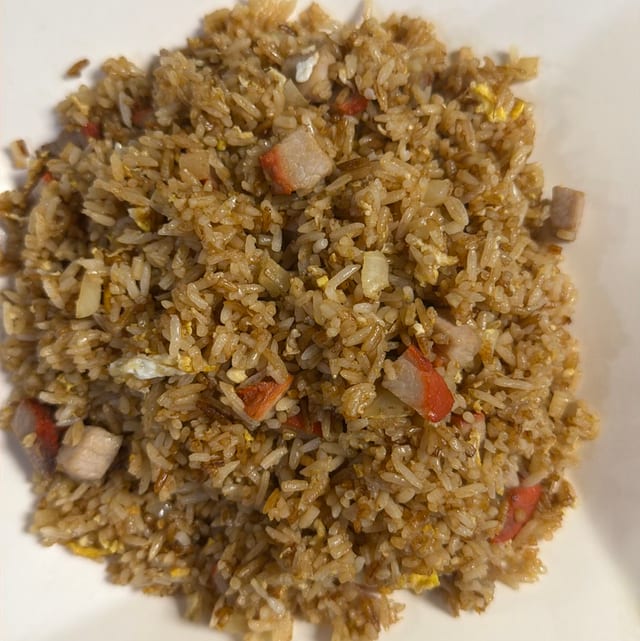 Pork Fried Rice.