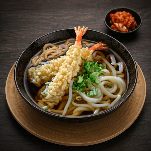 Shrimp Tempura Udon.