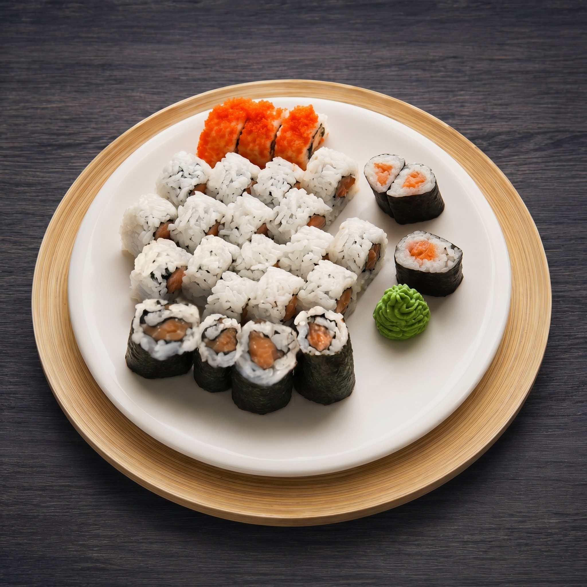 Smoked Salmon Roll.