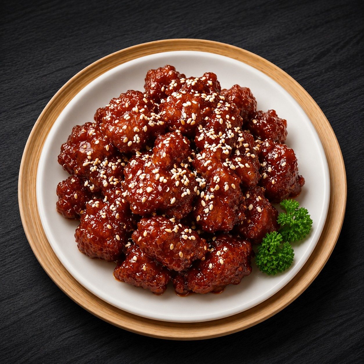 Sesame Chicken.