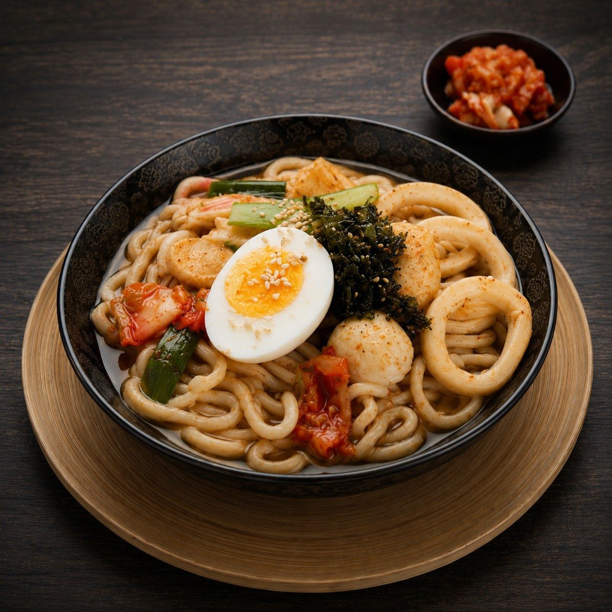 Seafood Udon.