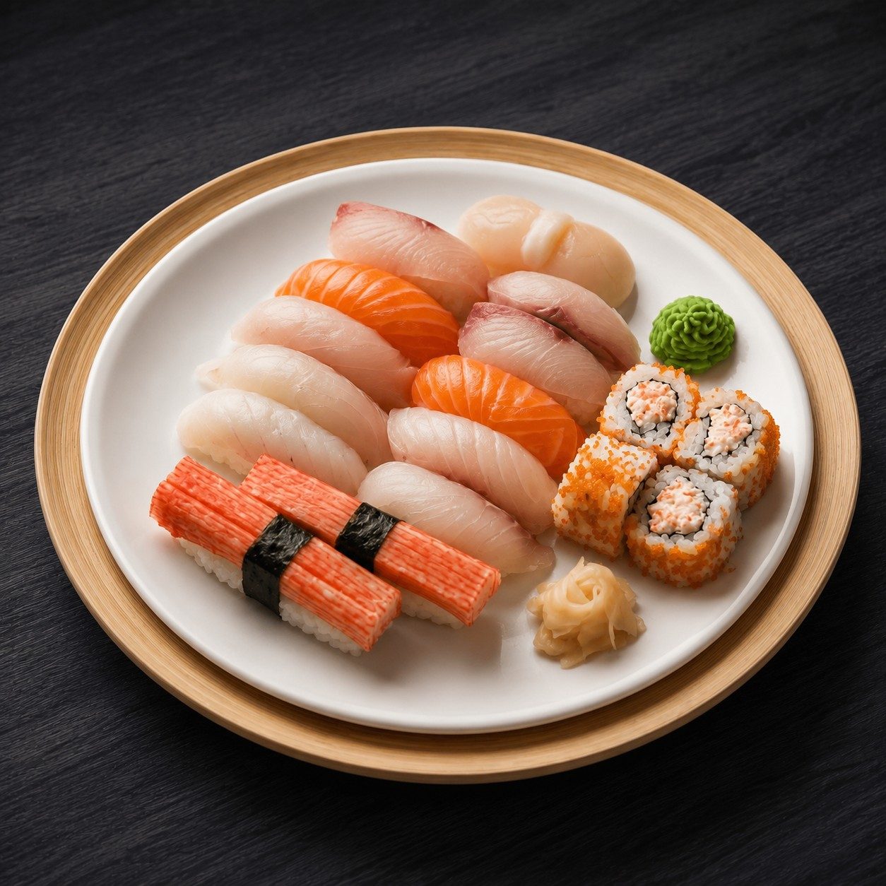 Assorted Sushi.